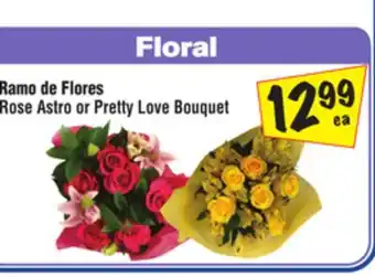 El Super Rose Astro or Pretty Love Bouquet offer