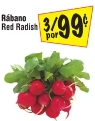 El Super Red Radish offer