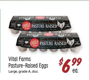 Sprouts Farmers Market Vital Farms Pasture-Raised Eggs offer
