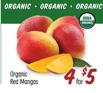 Sprouts Farmers Market Organic Red Mangos offer