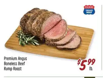 Sprouts Farmers Market Premium Angus Boneless Beef Rump Roast offer