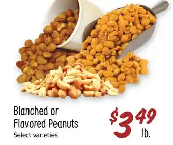 Sprouts Farmers Market Blanched or Flavored Peanuts offer