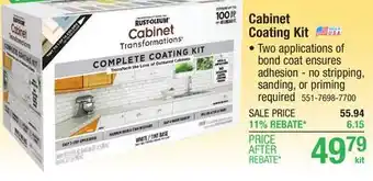 Menards Rust-Oleum Cabinet Transformations Picket Fence Complete Coating Kit offer