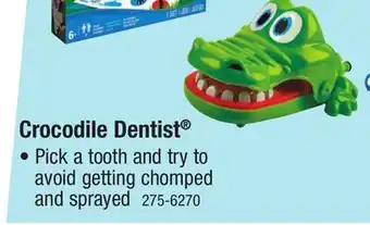 Menards Hasbro Crocodile Dentist Splash Game offer