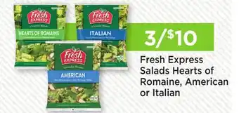 Heinen's Fresh Express Salads offer