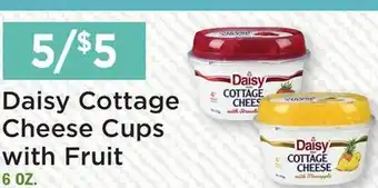 Heinen's Daisy Cottage Cheese Cups with Fruit offer