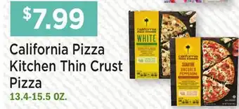 Heinen's California Pizza Kitchen Thin Crust Pizza offer