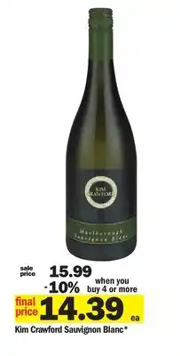 Meijer Kim Crawford Sauvignon Blanc offer