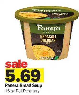 Meijer Panera Bread Soup offer