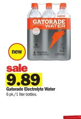 Meijer Gatorade Electrolyte Water offer