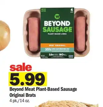 Meijer Beyond Meat Plant-Based Sausage Original Brats offer