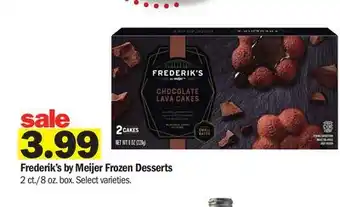 Meijer Frederik's by Meijer Frozen Desserts offer