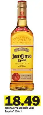 Meijer Jose Cuervo Especial Gold Tequila offer
