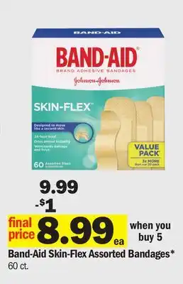 Meijer Band-Aid Skin-Flex Assorted Bandages offer