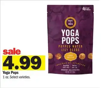 Meijer Yoga Pops offer