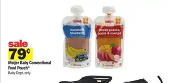 Meijer Meijer Baby Conventional Food Pouch offer