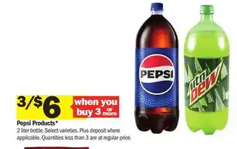 Meijer Pepsi Products offer