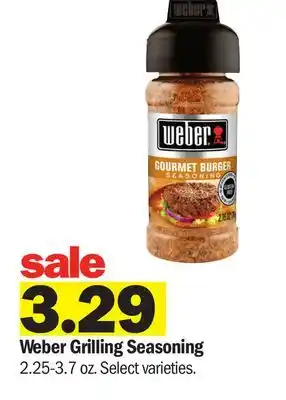 Meijer Weber Grilling Seasoning offer