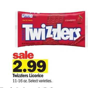 Meijer Twizzlers Licorice offer