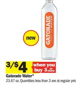 Meijer Gatorade Water offer