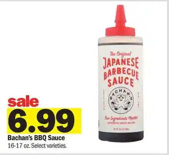 Meijer Bachan's BBQ Sauce offer