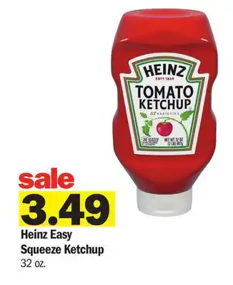 Meijer Heinz Easy Squeeze Ketchup offer