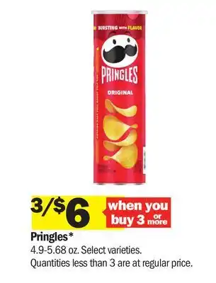 Meijer Pringles offer