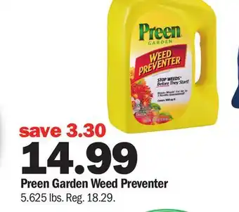 Meijer Preen Garden Weed Preventer offer