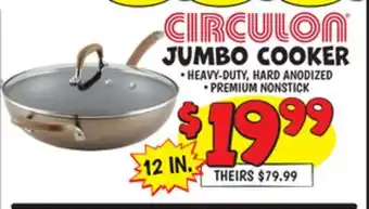 Ollie's JUMBO COOKER offer