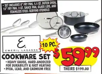 Ollie's COOKWARE SET offer