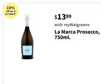 Walgreens La Marca Prosecco offer