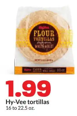 Hy-Vee Hy-Vee tortillas offer