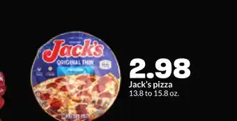 Hy-Vee Jack's pizza offer