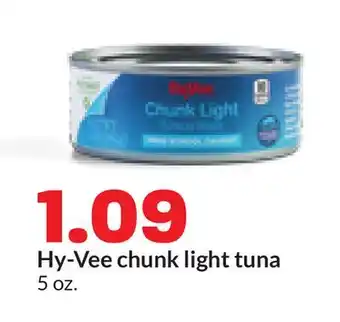 Hy-Vee Hy-Vee chunk light tuna offer