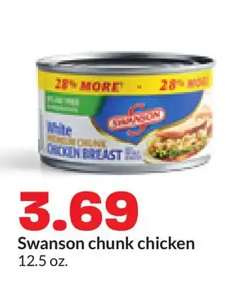 Hy-Vee Swanson chunk chicken offer