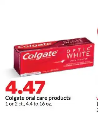 Hy-Vee Colgate oral care products offer