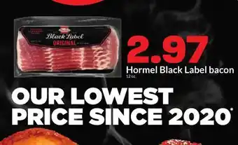 Hy-Vee Hormel Black Label bacon offer