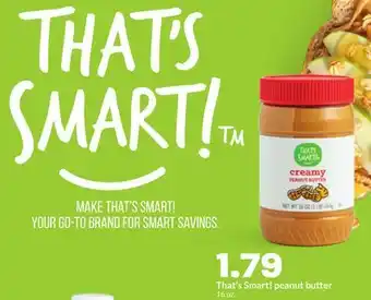 Hy-Vee That's Smart! peanut butter offer