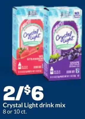 Hy-Vee Crystal Light drink mix offer