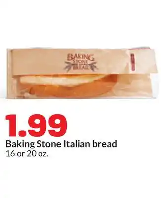 Hy-Vee Baking Stone Italian bread offer