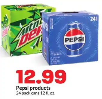 Hy-Vee Pepsi products offer