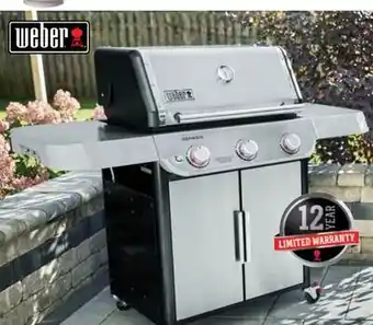 Ace Hardware Weber Genesis S-315 Stainless Steel Gas Grill offer