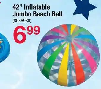 Ace Hardware 42 Inflatable Jumbo Beach Ball offer