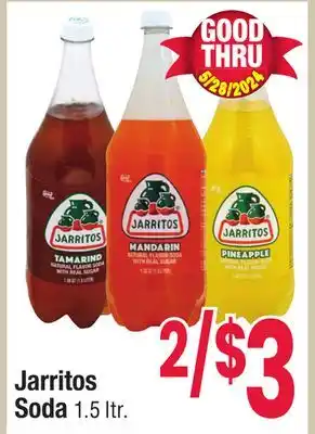 Jewel-Osco Jarritos Soda offer