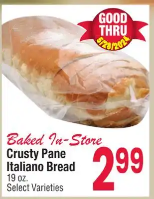 Jewel-Osco Crusty Pane Italiano Bread offer