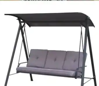 Ace Hardware 3-Person Cushioned Canopy Bench Swing offer