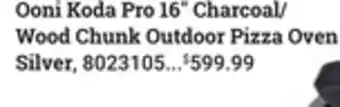 Ace Hardware Ooni Koda Pro 16 Charcoal/Wood Chunk Outdoor Pizza Oven offer
