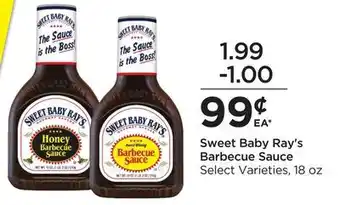 Food 4 Less Sweet Baby Ray's Barbecue Sauce offer