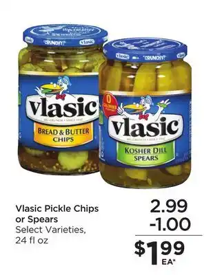 Food 4 Less Vlasic Pickle Chips or Spears offer