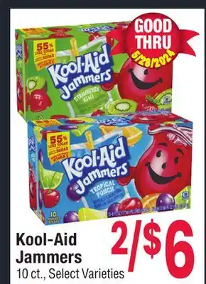 Jewel-Osco Kool-Aid Jammers offer